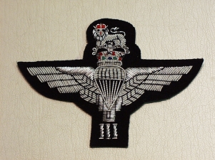 3 Parachute Regiment blazer badge - Click Image to Close