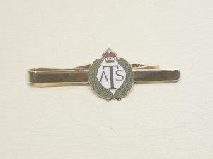 Auxiliary Territorial Services ATS tie slide - Click Image to Close