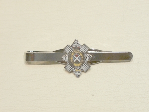 Black Watch tie slide - Click Image to Close