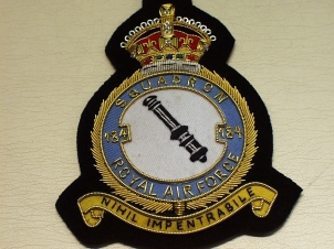 184 Sqdn RAF KC badge - Click Image to Close
