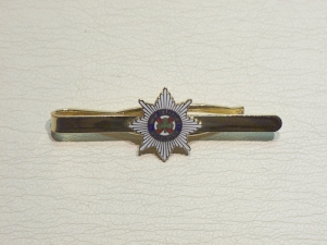 Irish Guards tie slide - Click Image to Close