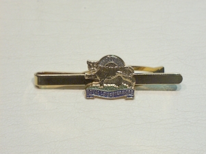 Leicestershire Regiment tie slide - Click Image to Close
