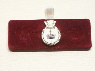 HMS Invincible lapel badge - Click Image to Close