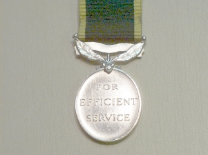 Efficiency Medal Bar Territorial GVI miniature medal - Click Image to Close