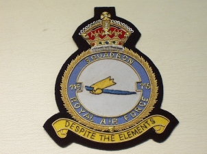 115 Squadron KC RAF blazer badge - Click Image to Close