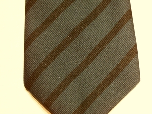 Royal Ulster Rifles polyester striped tie - Click Image to Close