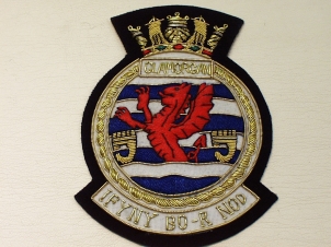 HMS Glamorgan blazer badge - Click Image to Close