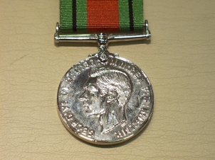 Defence full size copy medal eek - Click Image to Close