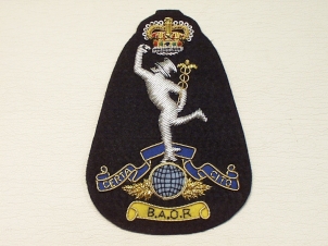 Royal Signals (BAOR) blazer badge - Click Image to Close