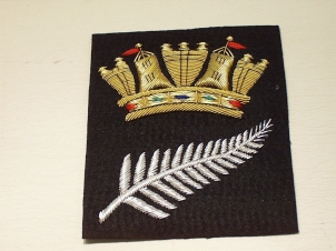 Royal New Zealand Navy blazer badge - Click Image to Close