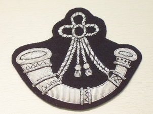 Oxford & Buckinghamshire Light Infantry blazer badge - Click Image to Close