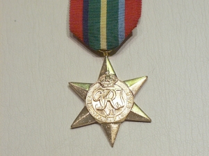 Pacific Star miniature medal - Click Image to Close