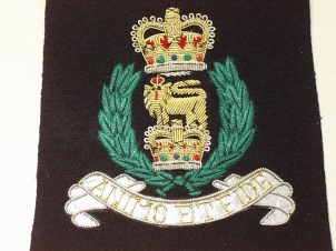 Adjutant Generals Corps blazer badge 196 - Click Image to Close