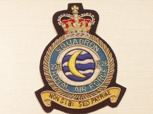 226 Squadron QC RAF blazer badge - Click Image to Close