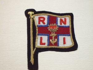 Royal National Lifeboat Institute blazer badge - Click Image to Close