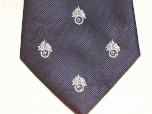 Royal Regiment of Fusiliers polyester crested tie - Click Image to Close