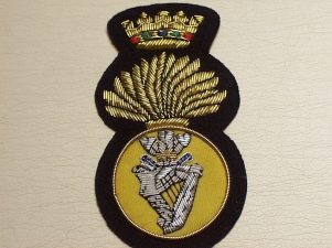 Royal Irish Fusiliers blazer badge - Click Image to Close