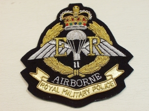 Royal Military Police (Airborne) blazer badge - Click Image to Close