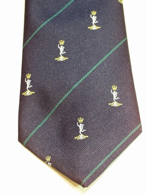Royal Corps of Signals polyester crested tie - Click Image to Close