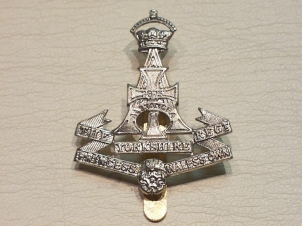 Green Howards pre 1950 cap badge - Click Image to Close