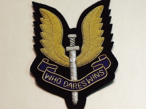 Special Air Service blazer badge - Click Image to Close