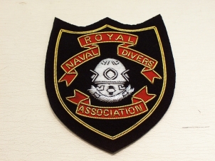 Royal Naval Divers Association blazer badge - Click Image to Close