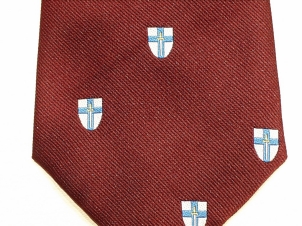 2nd Army polyester crested tie - Click Image to Close