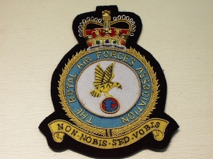 RAF Association (Non) blazer badge - Click Image to Close