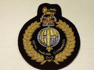 Royal Marine Commando blazer badge - Click Image to Close