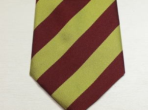 Middlesex Regiment (Duke of Cambridge's Own) polyester striped t - Click Image to Close