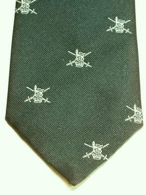 Territorial Army polyester crested tie - Click Image to Close