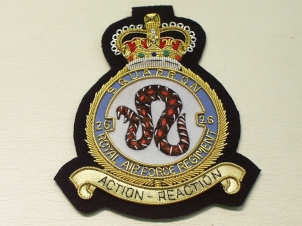 26 Squadron RAF Regt blazer badge - Click Image to Close