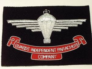 The Guards Independent Parachute Company blazer badge - Click Image to Close