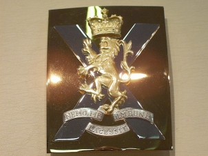 Royal Regiment of Scotland crossbelt plate - Click Image to Close