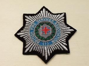 British Fire Services Association blazer badge - Click Image to Close