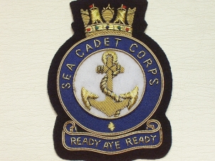 Sea Cadets blazer badge - Click Image to Close