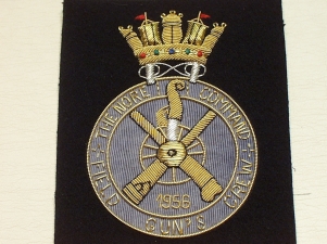 Nore Command Field Gun Crew blazer badge - Click Image to Close