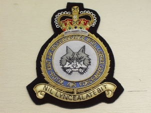 Joint Air Reconnaissance Intelligence Centre (JARIC) blazer badge - Click Image to Close