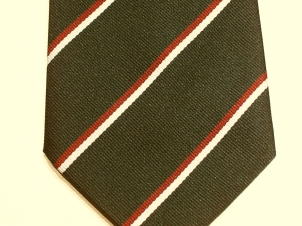 Staffordshire Regiment (The Prince of Wales') polyester striped - Click Image to Close