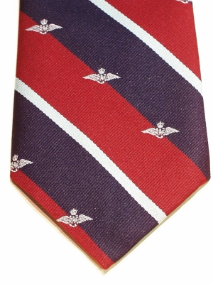RAF Pilot polyester crested tie - Click Image to Close