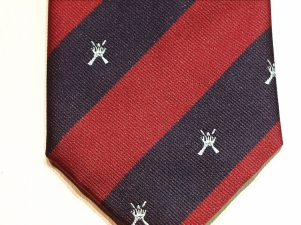 RAF Regiment polyester crested tie - Click Image to Close