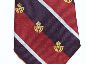 RAF Warrant Officer polyester crested tie - Click Image to Close