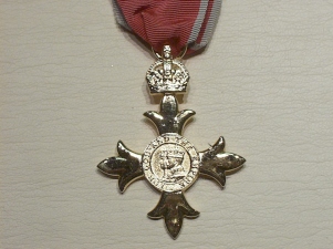OBE (Civil) full size copy medal - Click Image to Close