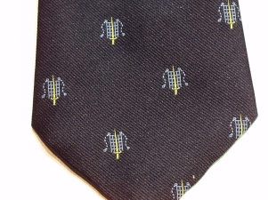 RAF Fighter Command polyester crested tie - Click Image to Close