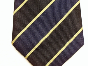 Essex Regiment polyester striped tie - Click Image to Close