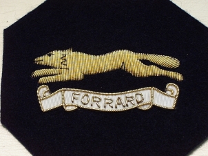 East Riding Yeomanry blazer badge - Click Image to Close