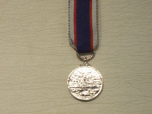 Royal Fleet Reserve (RFR) LSGC George VI miniature medal - Click Image to Close