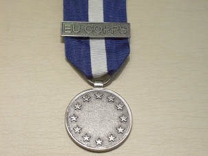 EU ESDP bar EU COPPS Planning and Support full size medal - Click Image to Close