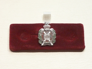 King's Own Scottish Borderers lapel badge - Click Image to Close