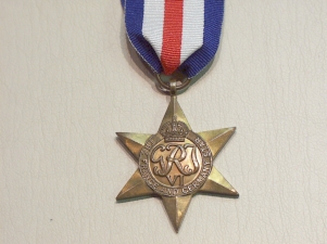France and Germany Star miniature medal - Click Image to Close